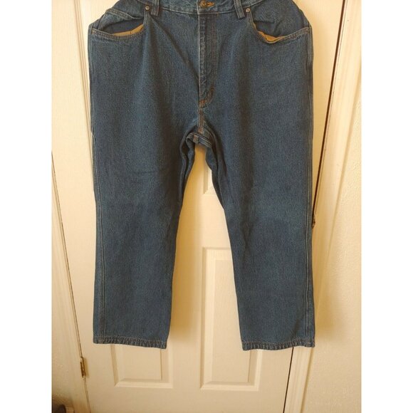EUC Duluth Trading Men's Flex Ballroom Denim Jeans Size 40x30 Relaxed Fit - Picture 1 of 5